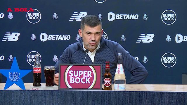 Conceição: «Muitas vezes a pressão de Rafa e Tengstedt não era muito agressiva»