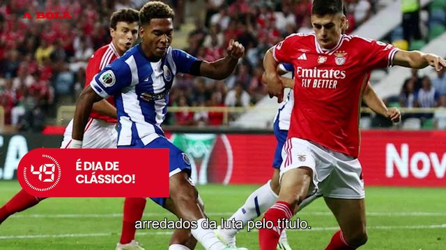 A Bola em 59 segundos: É dia de clássico; Tiago Pereira de bronze