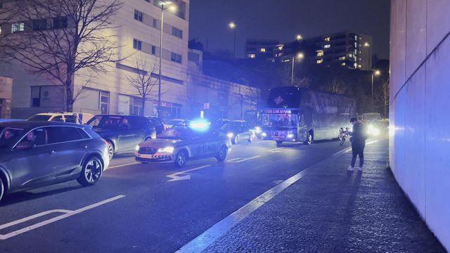 Chegada do autocarro do FC Porto