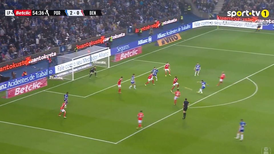 Vídeo: Wendell marca o terceiro frente ao Benfica