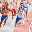 Recorde nacional e final para estafeta masculina 4x400m