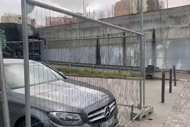 Equipa leonina já está no estádio