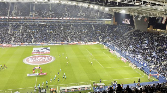 Aquecimento dos jogadores do FC Porto