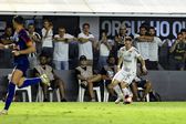 Rollheiser estreou-se pelo Santos frente ao Bragantino