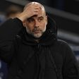 Pep Guardiola, treinador do Manchester City