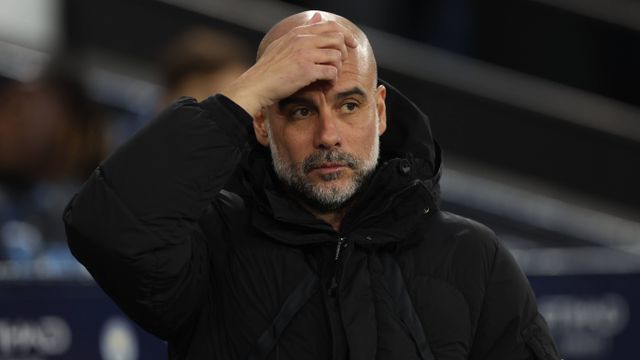 Pep Guardiola, treinador do Manchester City