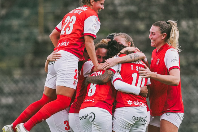 SC Braga voltou a sorrir na Liga (SCBragafeminino)