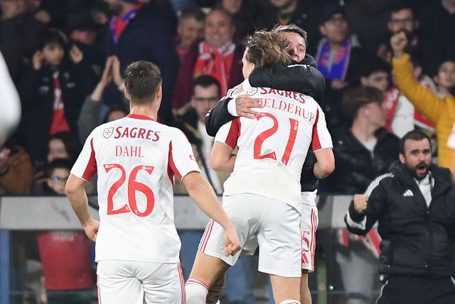 Schjelderup fez o golo da vitória do Benfica em Barcelos, contra o Gil Vicente. Foto Rogério Ferreira/Kapta+