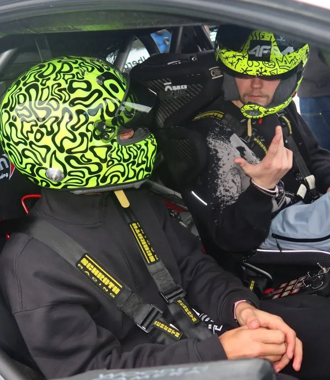 Lando Norris e Oliver Solberg                        Fotografia Monster Energy