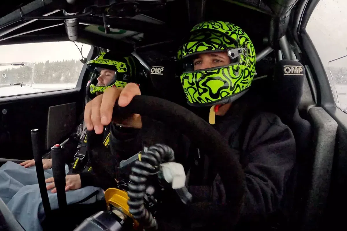 Lando Norris e Oliver Solberg    Fotografia Monster Energy