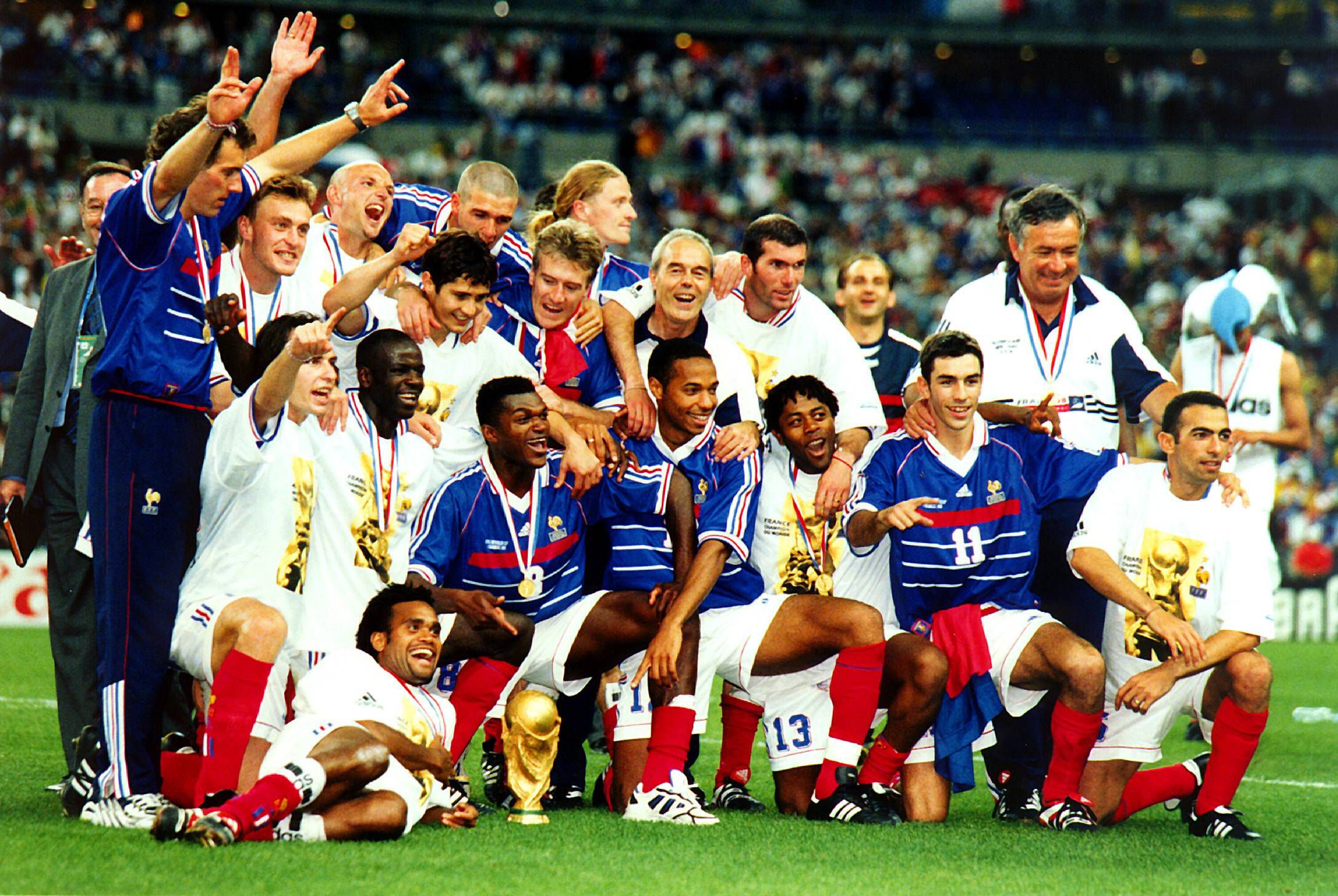 A França venceu em solo gaulês o Mundial 1998 - Foto: IMAGO