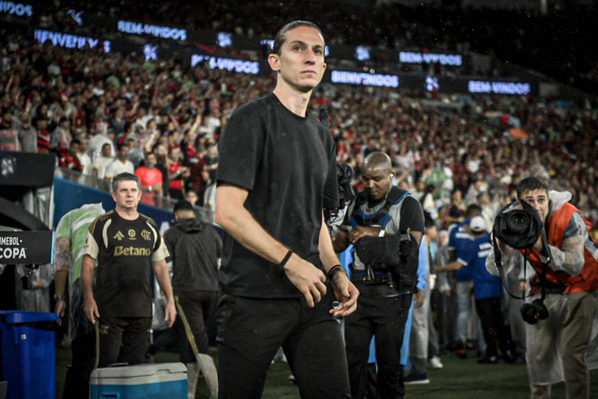 Filipe Luís, ex-treinador do Flamengo