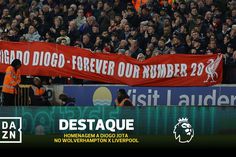 Wolverhampton e Liverpool não esquecem Diogo Jota