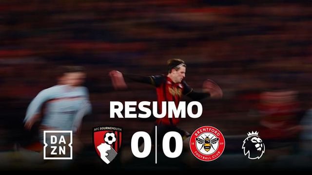Bournemouth quase foi feliz ao cair do pano, mas o empate teimou (resumo)