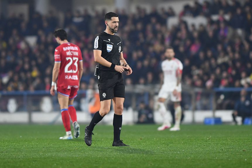 João Gonçalves é árbitro internacional desde 2025 (Foto Rogério Ferreira/Kapta+)