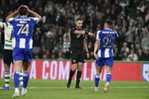 Cláudio Pereira durante o Sporting-FC Porto - Foto: Sérgio Miguel Santos