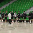 A preparação do Sporting para o dérbi decisivo pela Champions de futsal