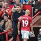 Michael Carrick, treinador do Manchester United, em Old Trafford