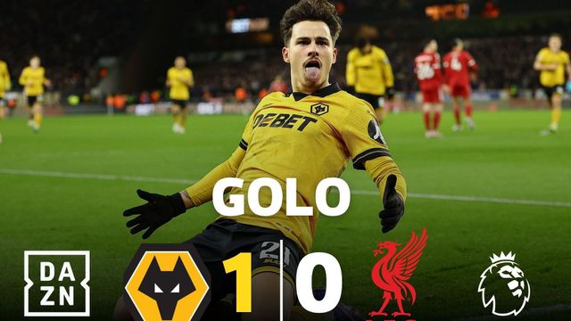 Rodrigo Gomes vira talismã do Wolves... que só precisou de um remate para marcar