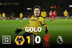 Rodrigo Gomes vira talismã do Wolves... que só precisou de um remate para marcar