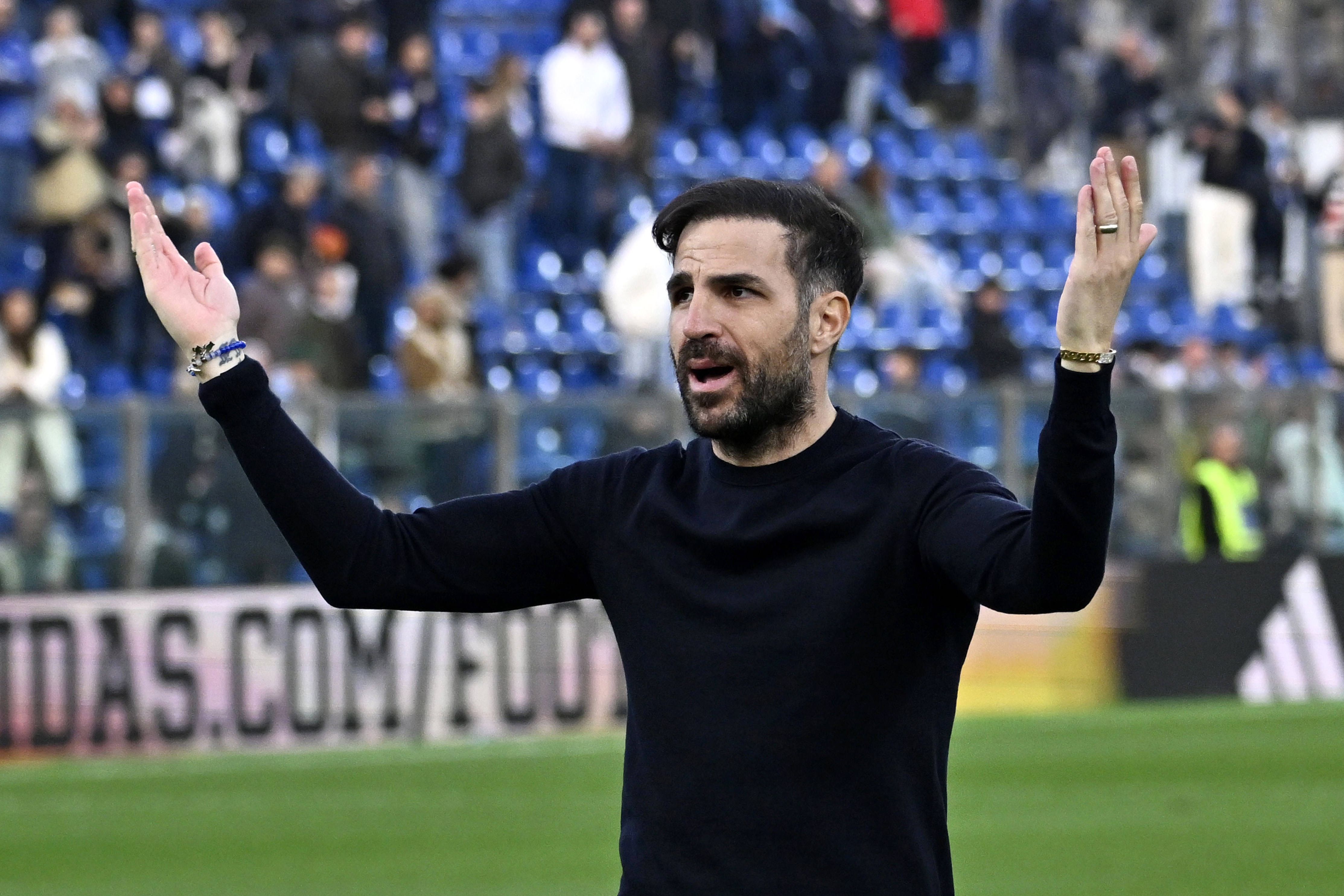 Cesc Fàbregas, treinador do Como