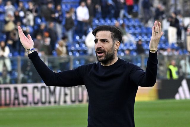 Cesc Fàbregas, treinador do Como