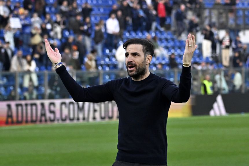 Cesc Fàbregas, treinador do Como