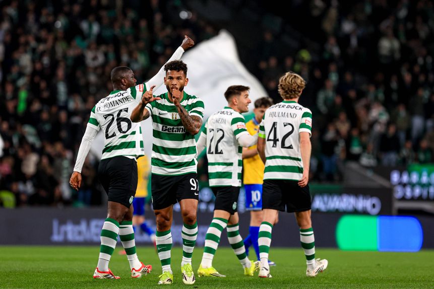 Sporting é reconhecido por muitos como a equipa que apresenta melhor qualidade e atratividade no seu processo de jogo — Foto: IMAGO