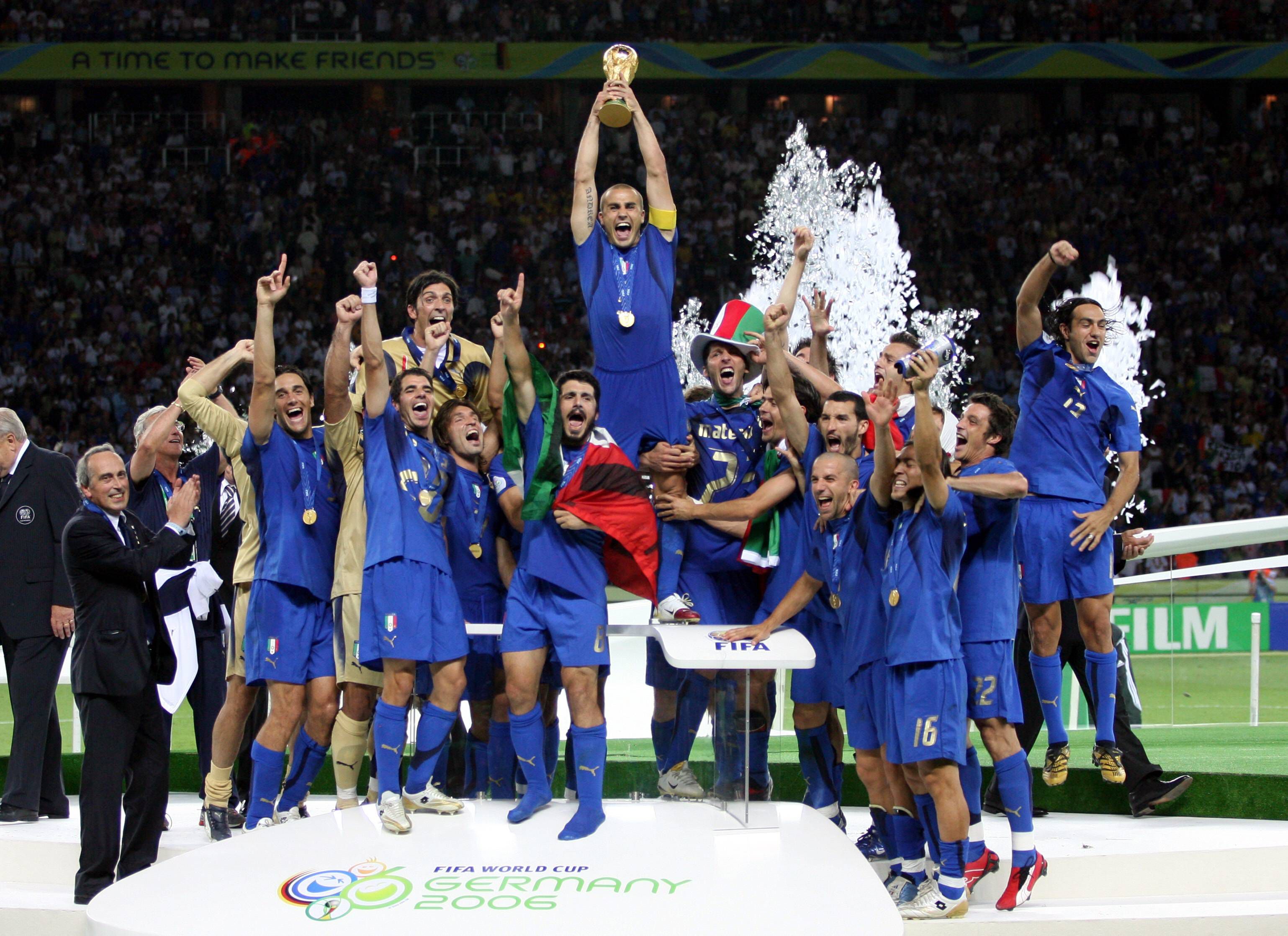 A Itália venceu o Mundial 2006, disputado na Alemanha - Foto: IMAGO