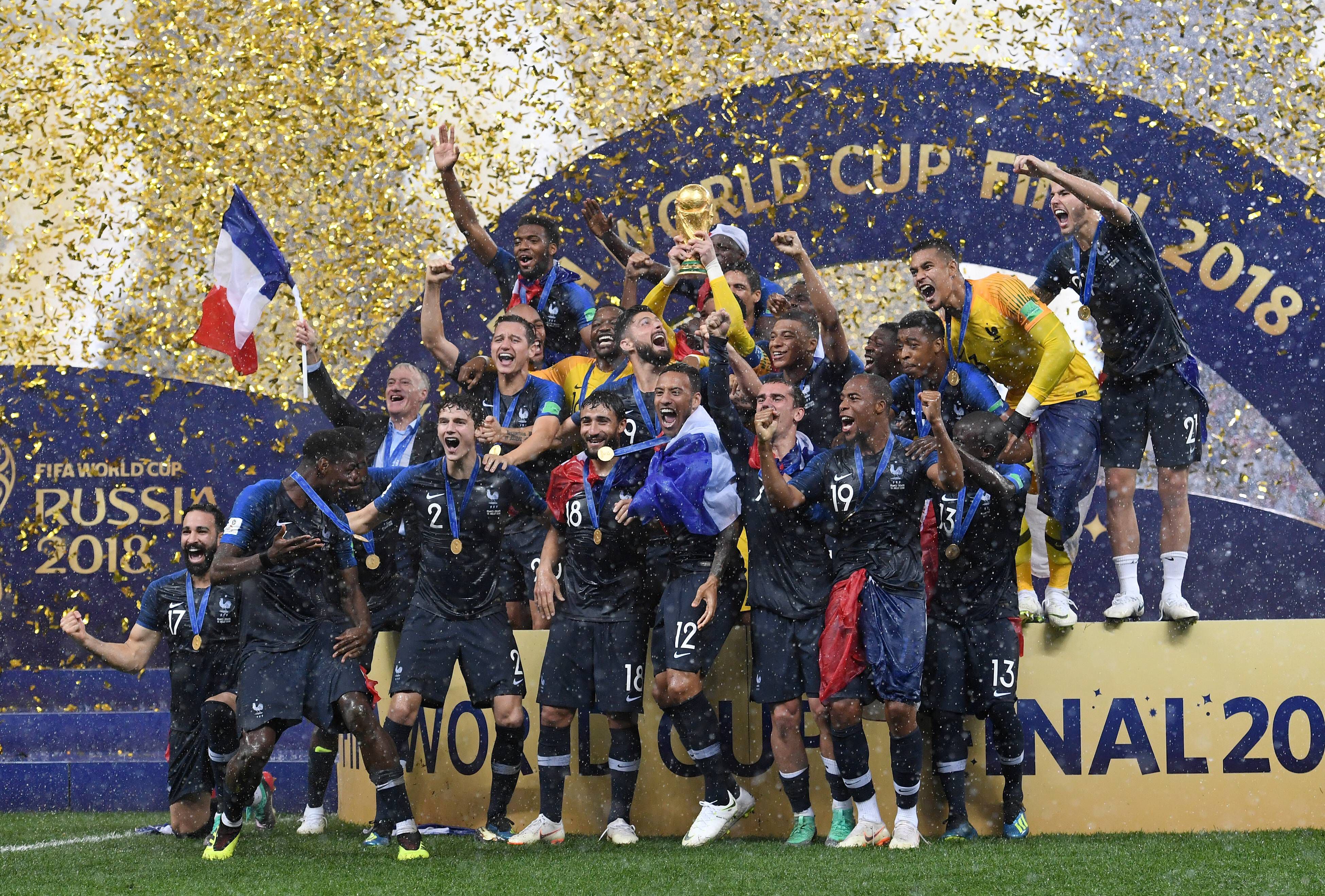 A França venceu o Mundial 2018, na Rússia - Foto: IMAGO