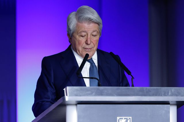 Enrique Cerezo, Presidente do Atlético Madrid