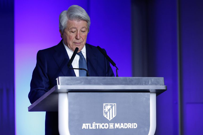 Enrique Cerezo, Presidente do Atlético Madrid
