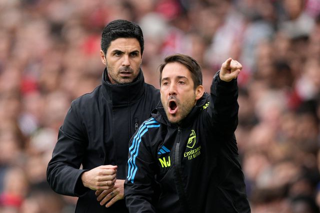 Nicolas Jover e Mikel Arteta (IMAGO)