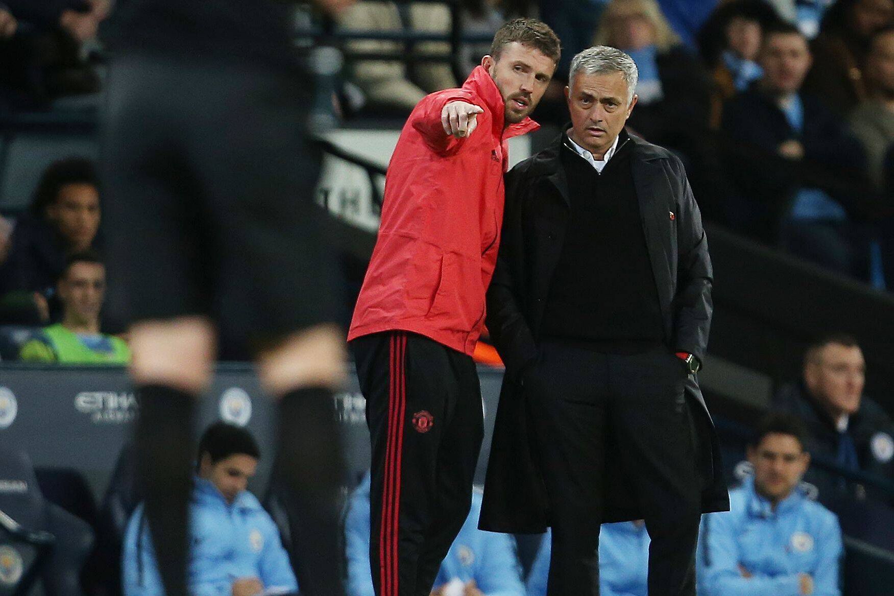 Michael Carrick foi adjunto de José Mourinho no Manchester United