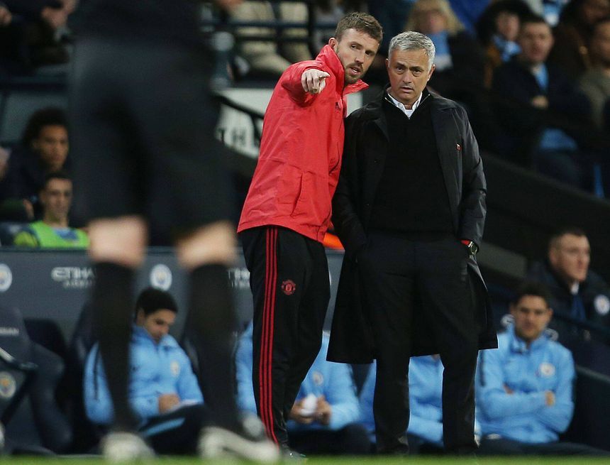 Michael Carrick foi adjunto de José Mourinho no Manchester United