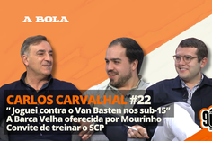 90+3 | T3 | EP 22 | Carlos Carvalhal | "Mourinho põe o Mundo todo a falar do campeonato português"