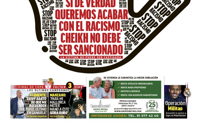 Está na capa: Jornal Marca toma posição em caso de racismo
