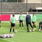 Mais um treino da seleção feminina a pensar na Bósnia