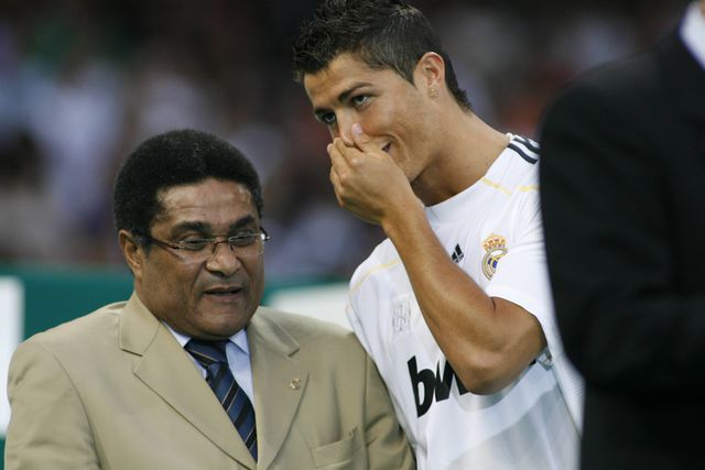 Eusébio e Cristiano Ronaldo homenageados hoje na capa do L'Équipe