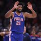 Joel Embiid, em dezembro de 2024, ao serviço dos Philadelphia 76ers