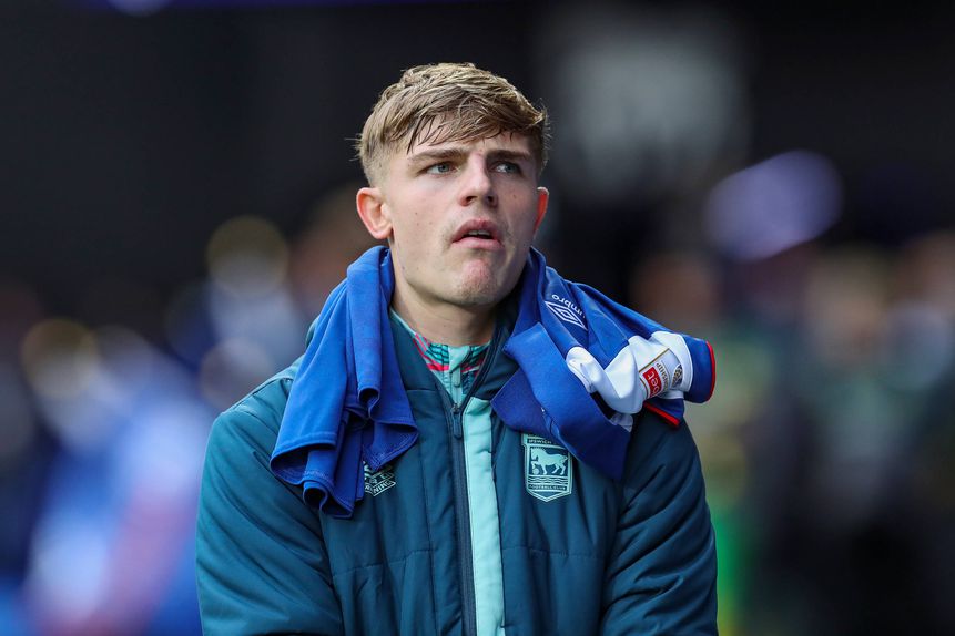 Brandon Williams, aqui com 18 anos, ao serviço do Ipswich