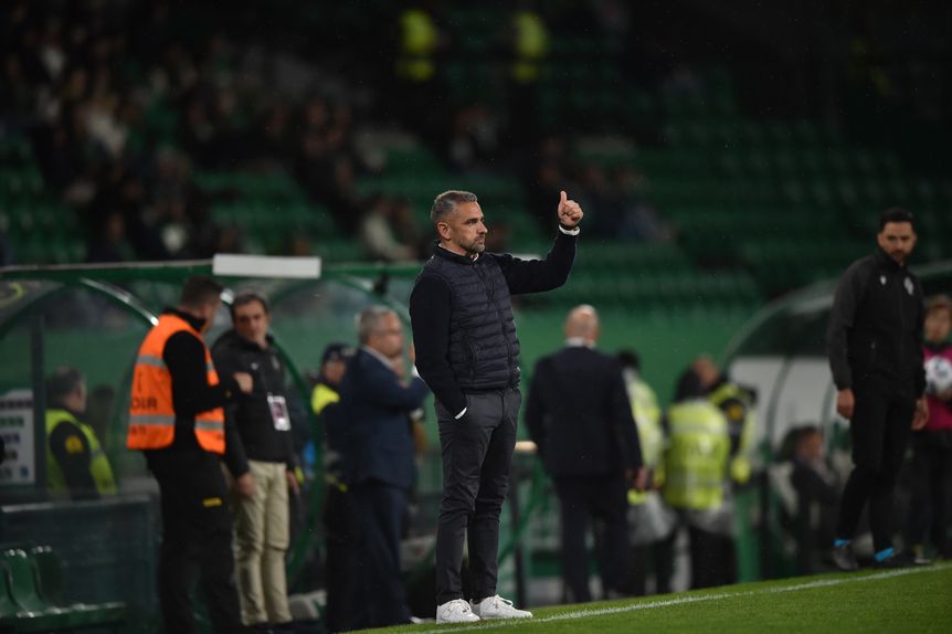 Rui Borges, treinador do Sporting