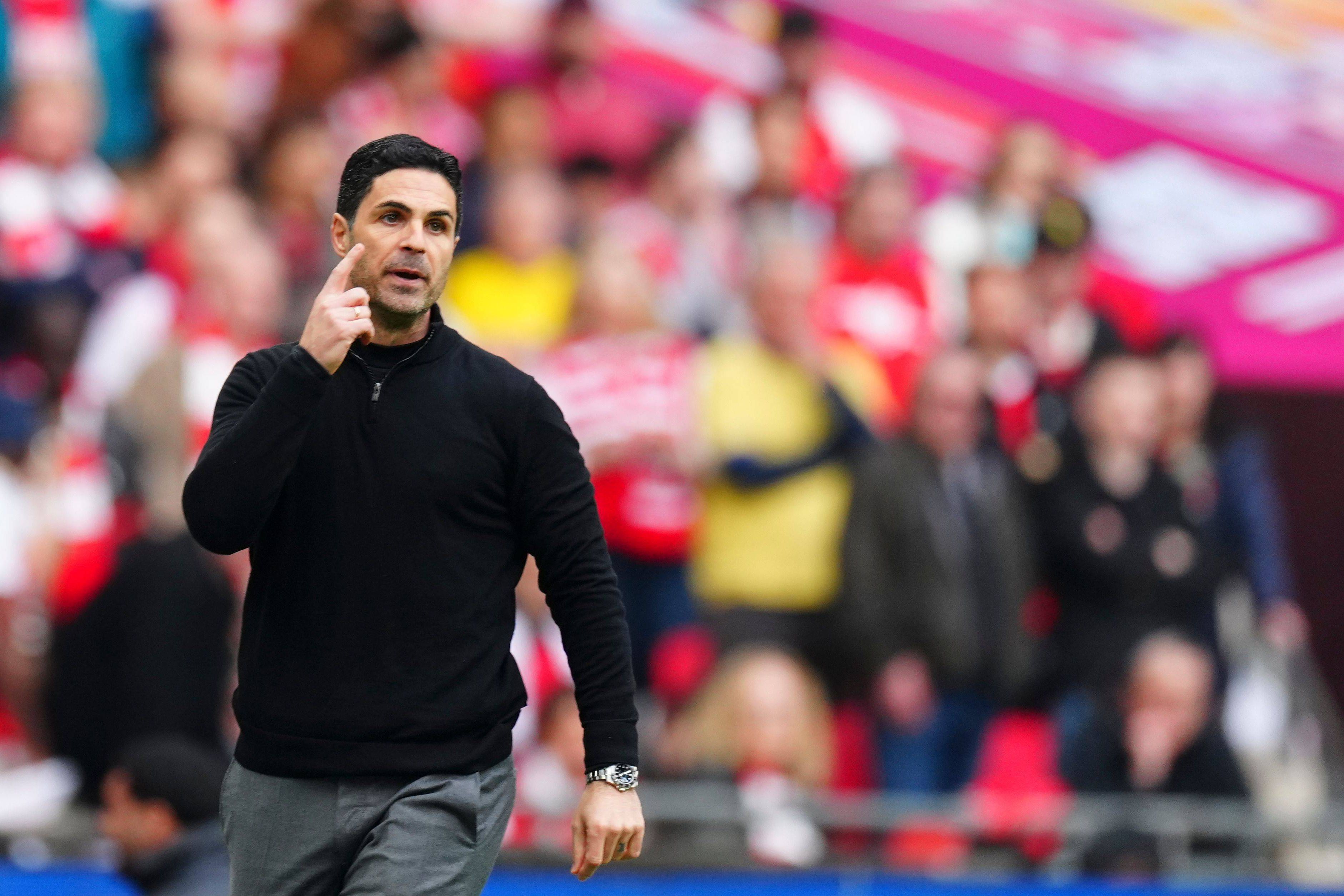 Mikel Arteta, treinador do Arsenal
