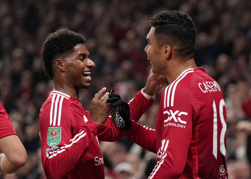 Rashford e Casemiro estão na porta de saída do Manchester United