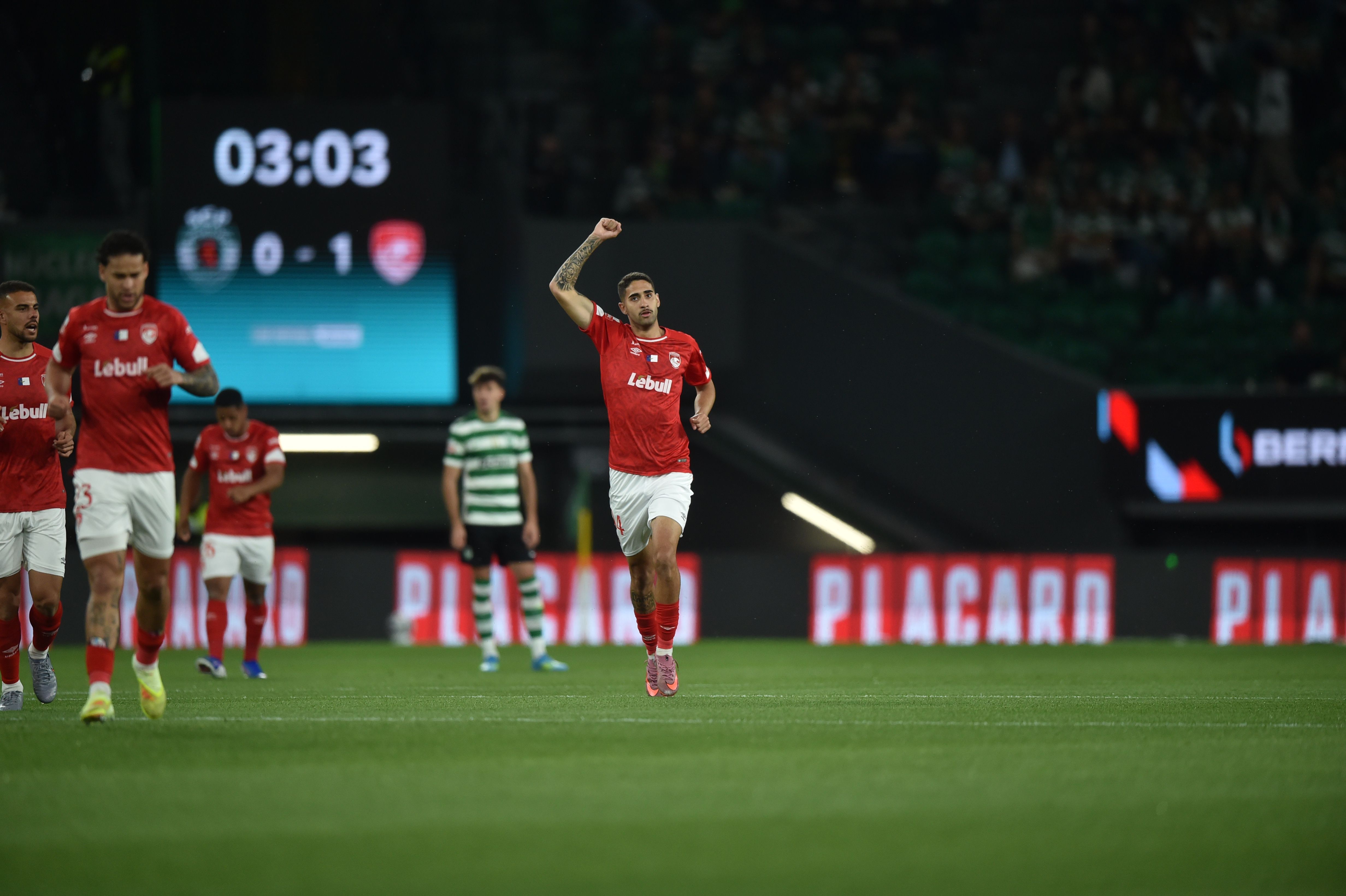 Klismahn inaugurou o marcador em Alvalade - Foto: Miguel Nunes