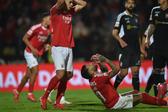 Desilusão encarnada no último Casa Pia-Benfica - Foto: Miguel Nunes