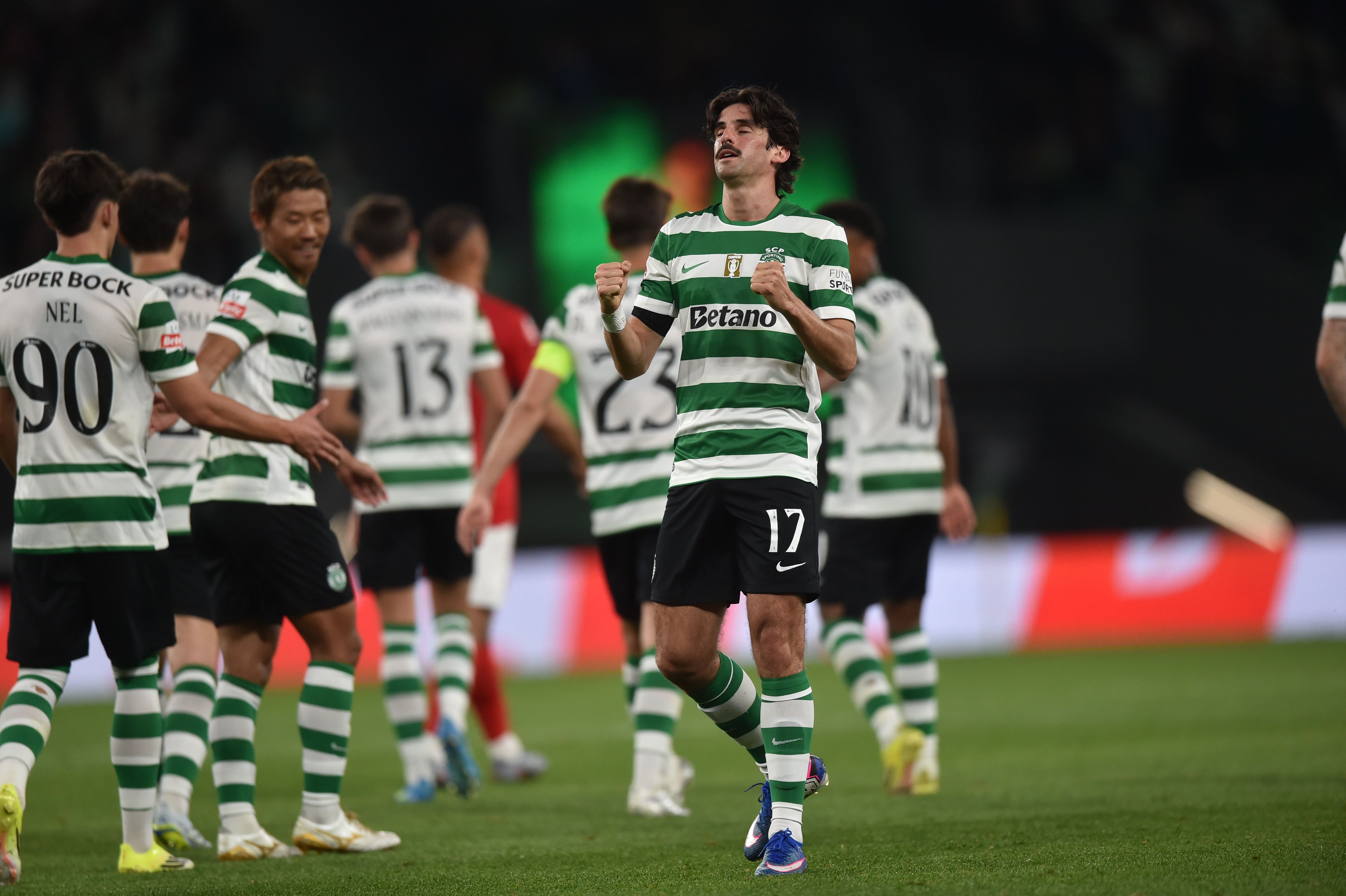 Francisco Trincão também fez o gosto ao pé - Foto: Miguel Nunes