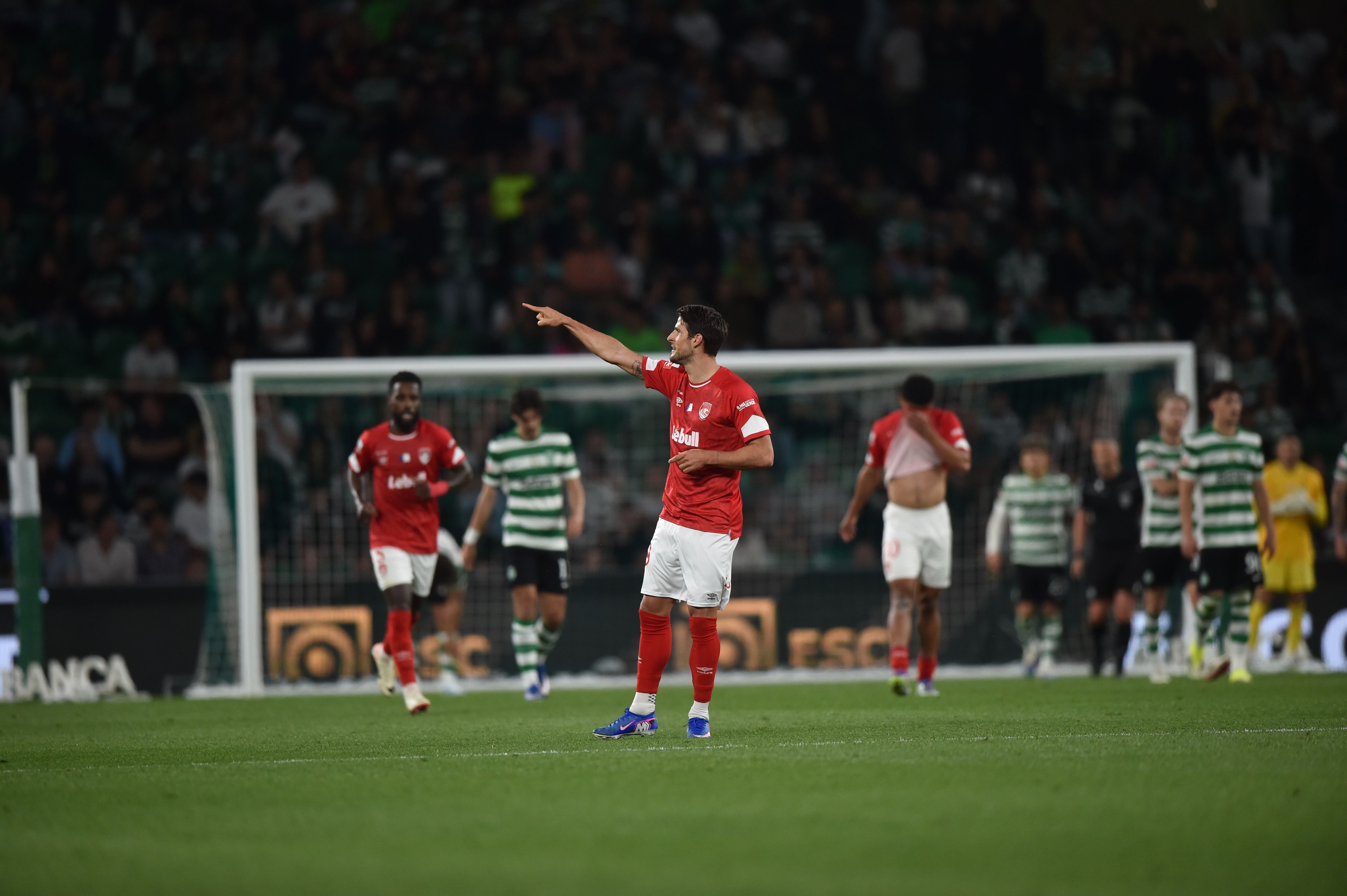Gonçalo Paciência ainda enervou Alvalade - Foto: Miguel Nunes