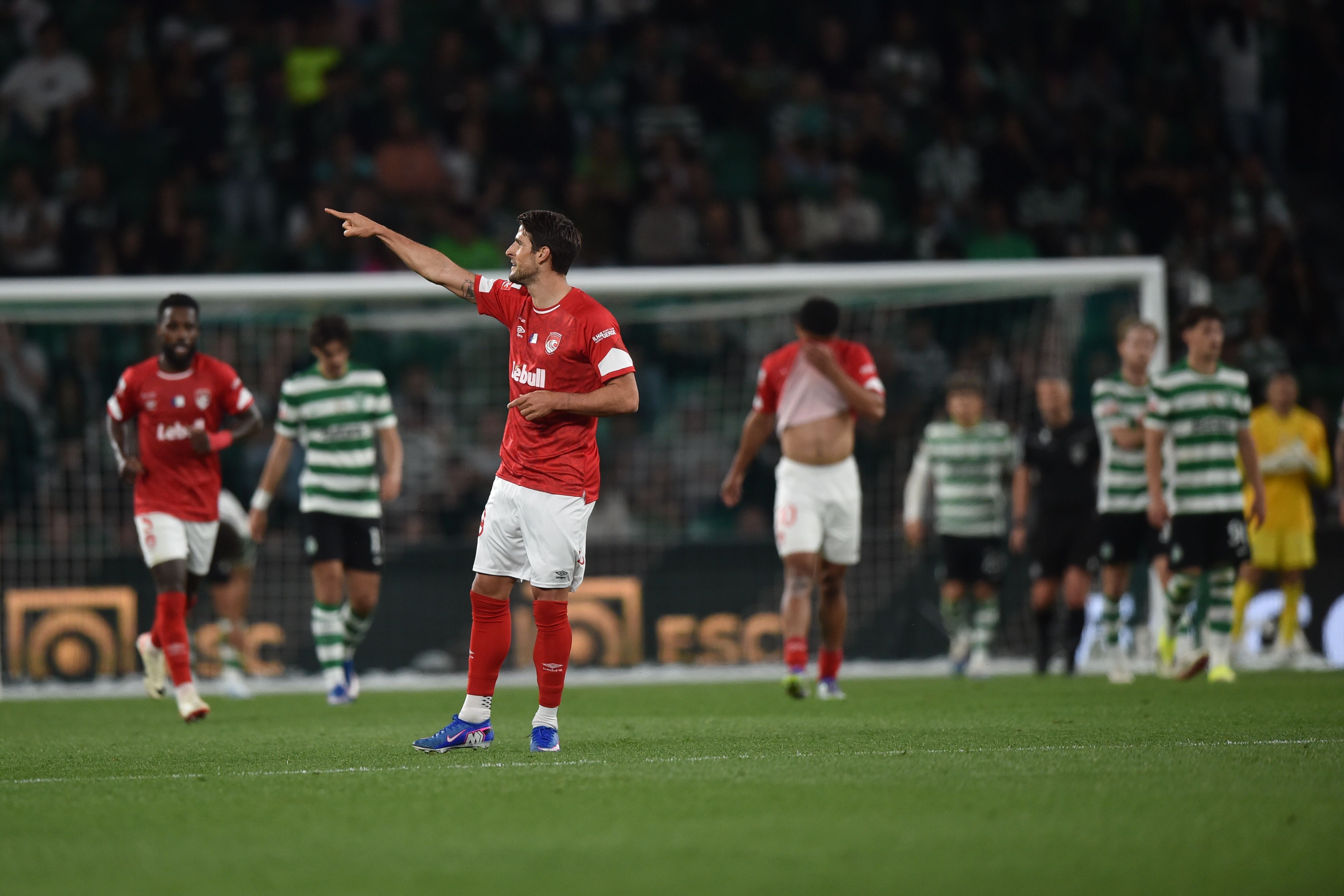 Gonçalo Paciência marcou ao Benfica e ao Sporting - Foto: Miguel Nunes