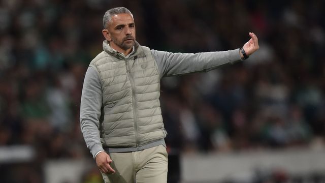 Rui Borges, treinador do Sporting - Foto: Miguel Nunes